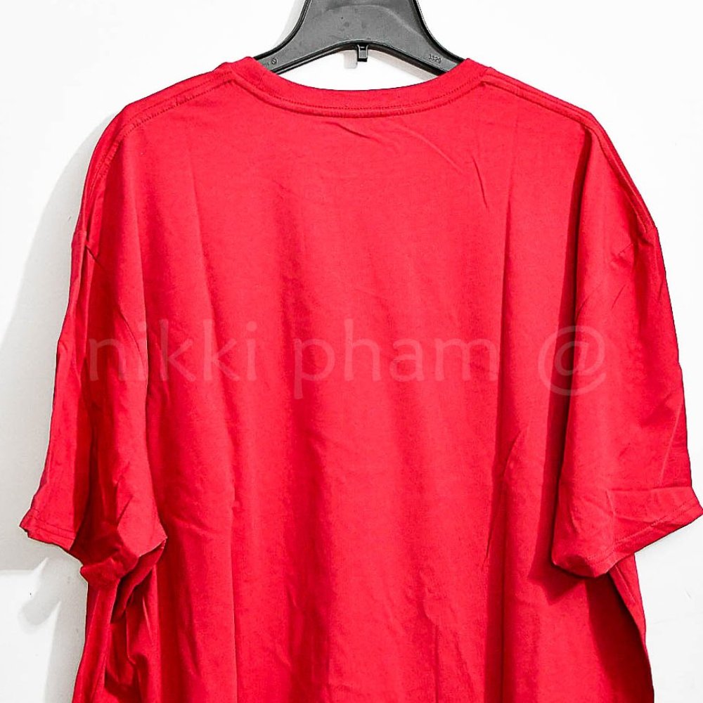 General Standard Men's Americana Tee in Red size 3XL or XXXL - Picture 4 of 4